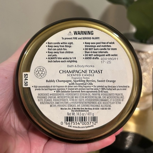 RARE Bath and Body Works NYE Collection of 4 Separate 3-Wick Candles, NWT - Picture 10 of 13